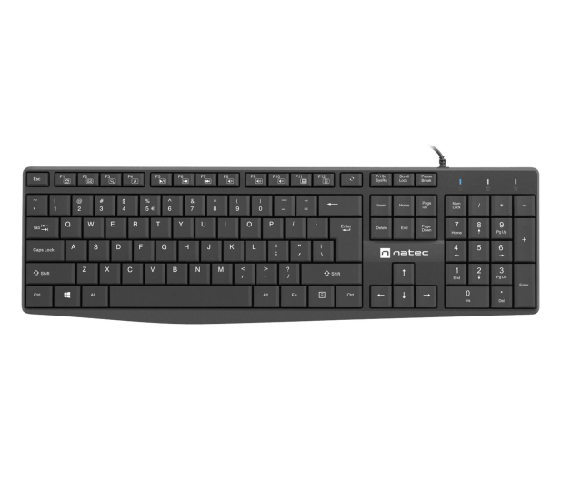 Natec NAUTILUS US SLIM CZARNA - 1480399 - zdjęcie